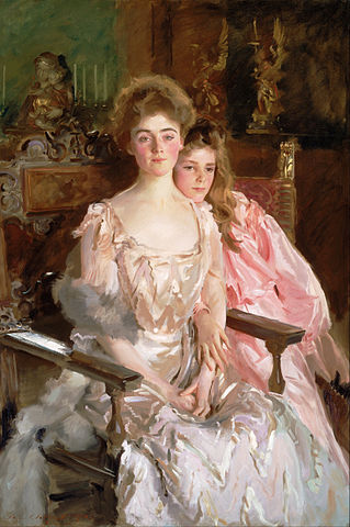 10_John_Singer_Sargent_Mrs._Fiske_Warren_Gretchen_Osgood_and_Her_Daughter_Rachel_wikicommons_Paintphotographs