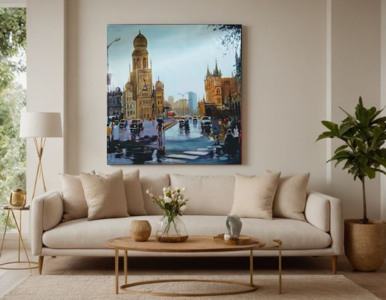 cityscape paintings for living room, cityscape wall art for living room, cityscape wall art 