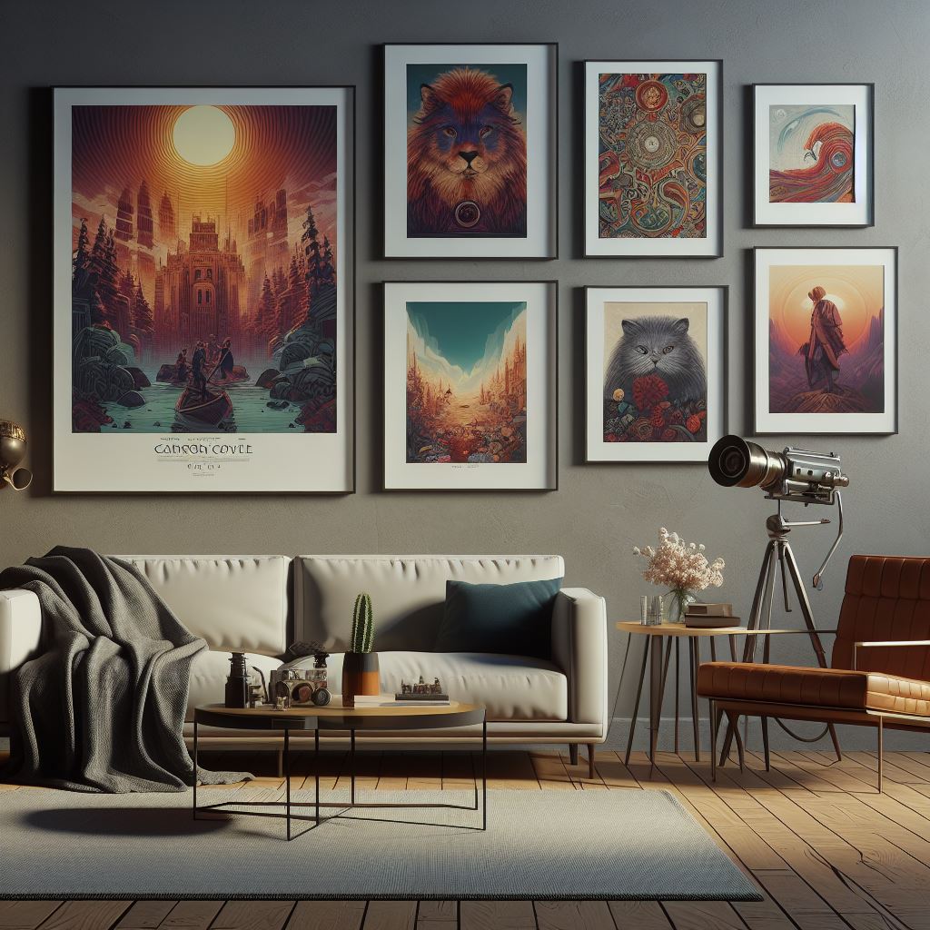 Wall of artwork as wedding gift, painting as marriage gift, luxury wedding gift, marriage present