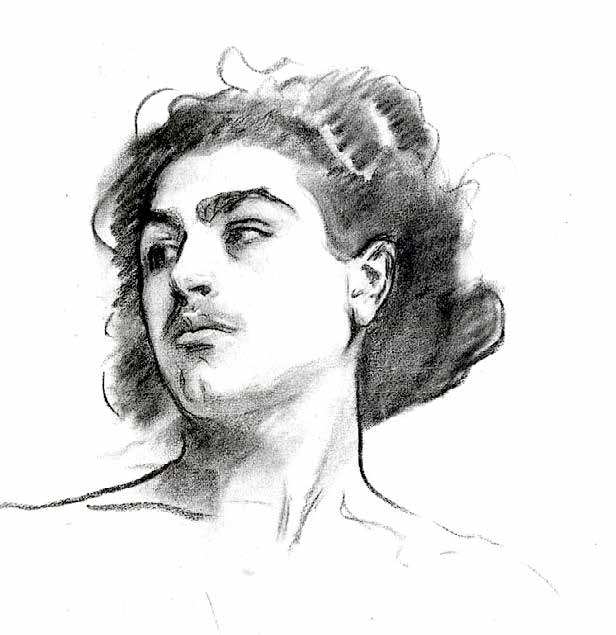 John Singer Sargent sketch Albert de Belleroche
