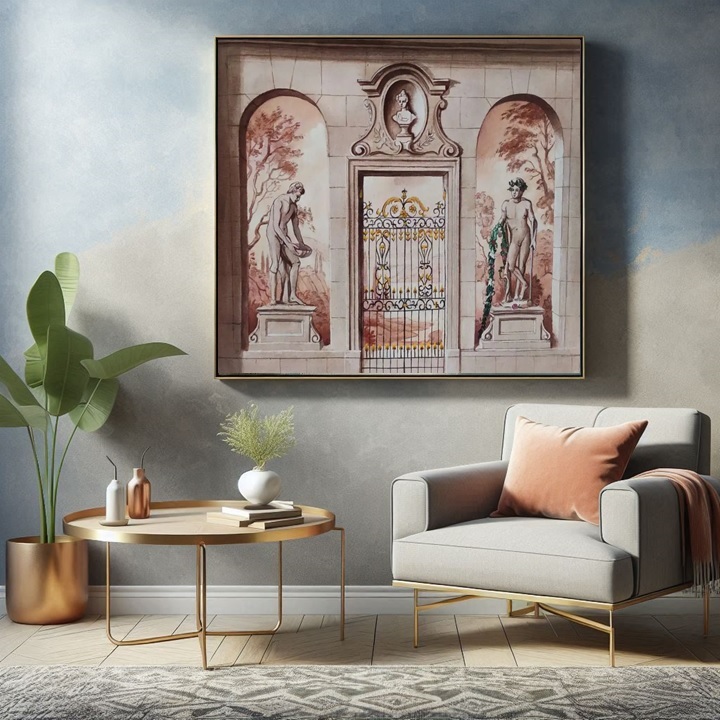 Commissioned Custom Oil Painting Reproduction 