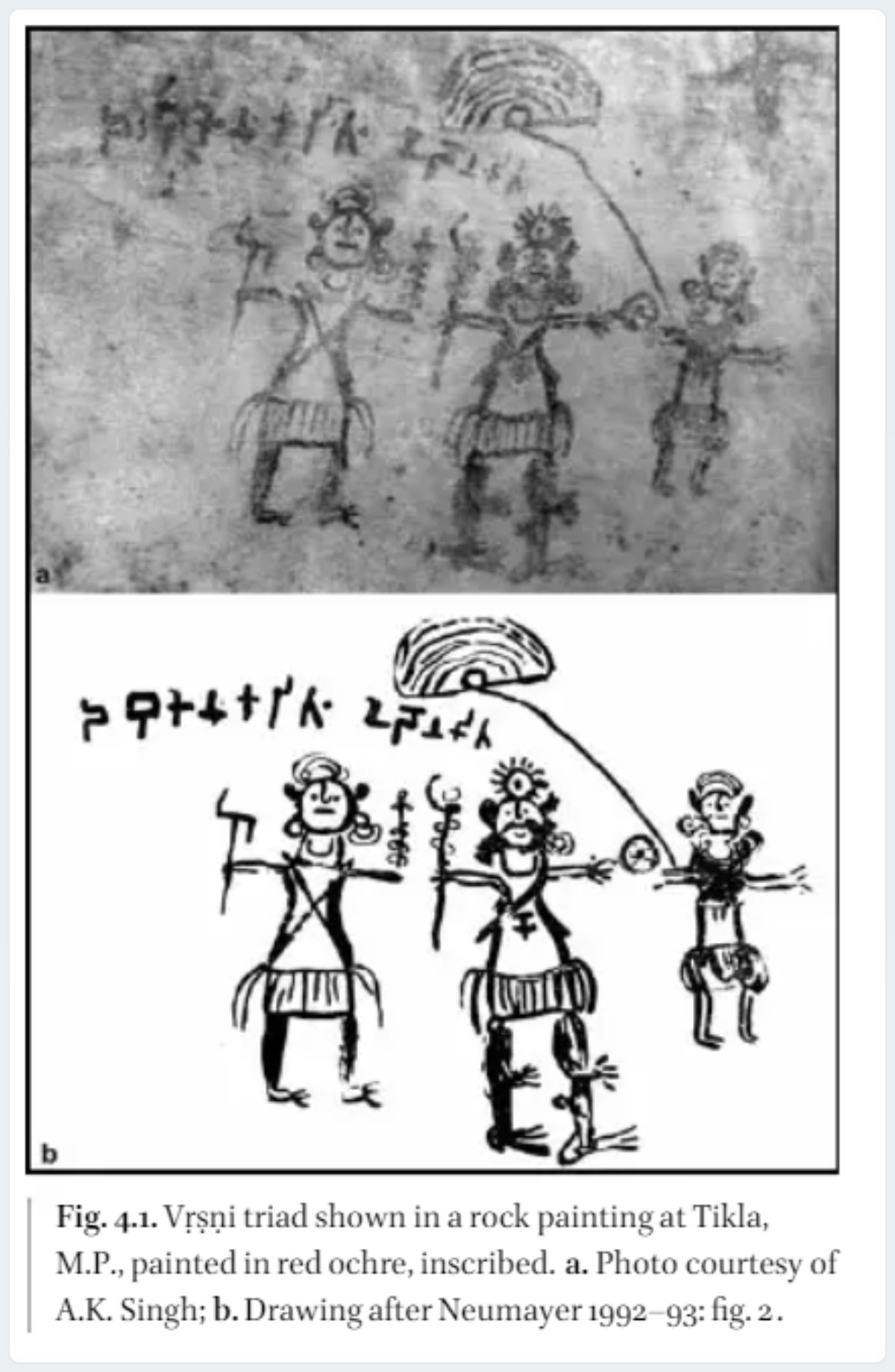 krishna Rock Painting paintphotographs