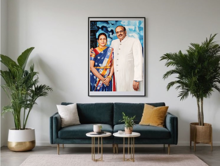 couple Painting as Retirement Gift for friend, retirement gifts, retirement gift for friends,