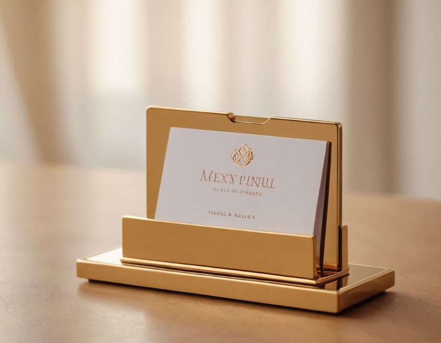 Farewell Gift for Colleagues, farewell gift for Co-Worker, business card holder