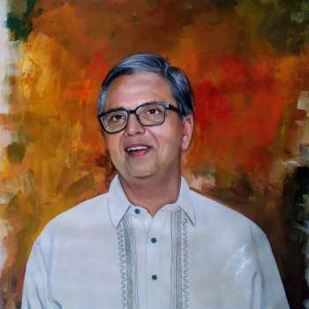 Personalized Portrait Painting Farewell Gift for Boss