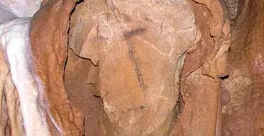 oldest specimens of rock painting of a human face, Angoul&ecirc;me in western France