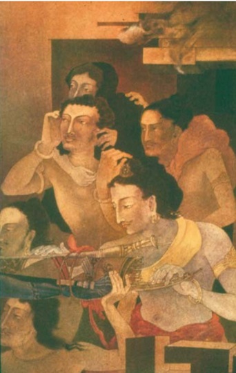 jatugriha daha by nandalal bose