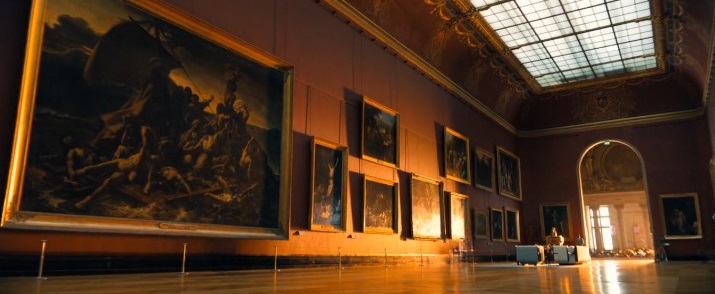 John Wick Art Gallery Scene