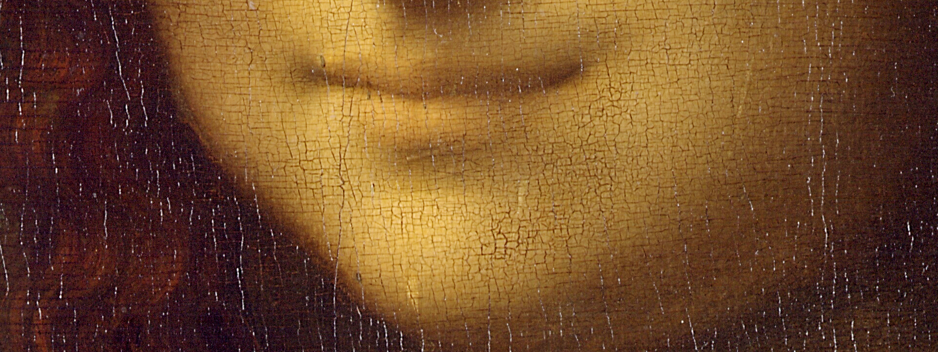 closeup monalisa smile, wikicommons, paintphootgraphs